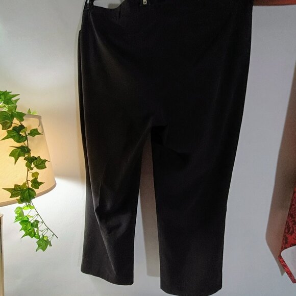 EUC: Lane Bryant Sze 28 Black Dress Pants - Picture 2 of 4